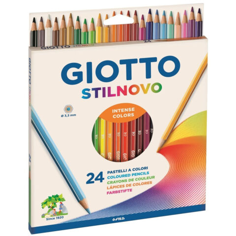 Χρωματιστά μολύβια Giotto F256600 Πολύχρωμο 24 Τεμάχια