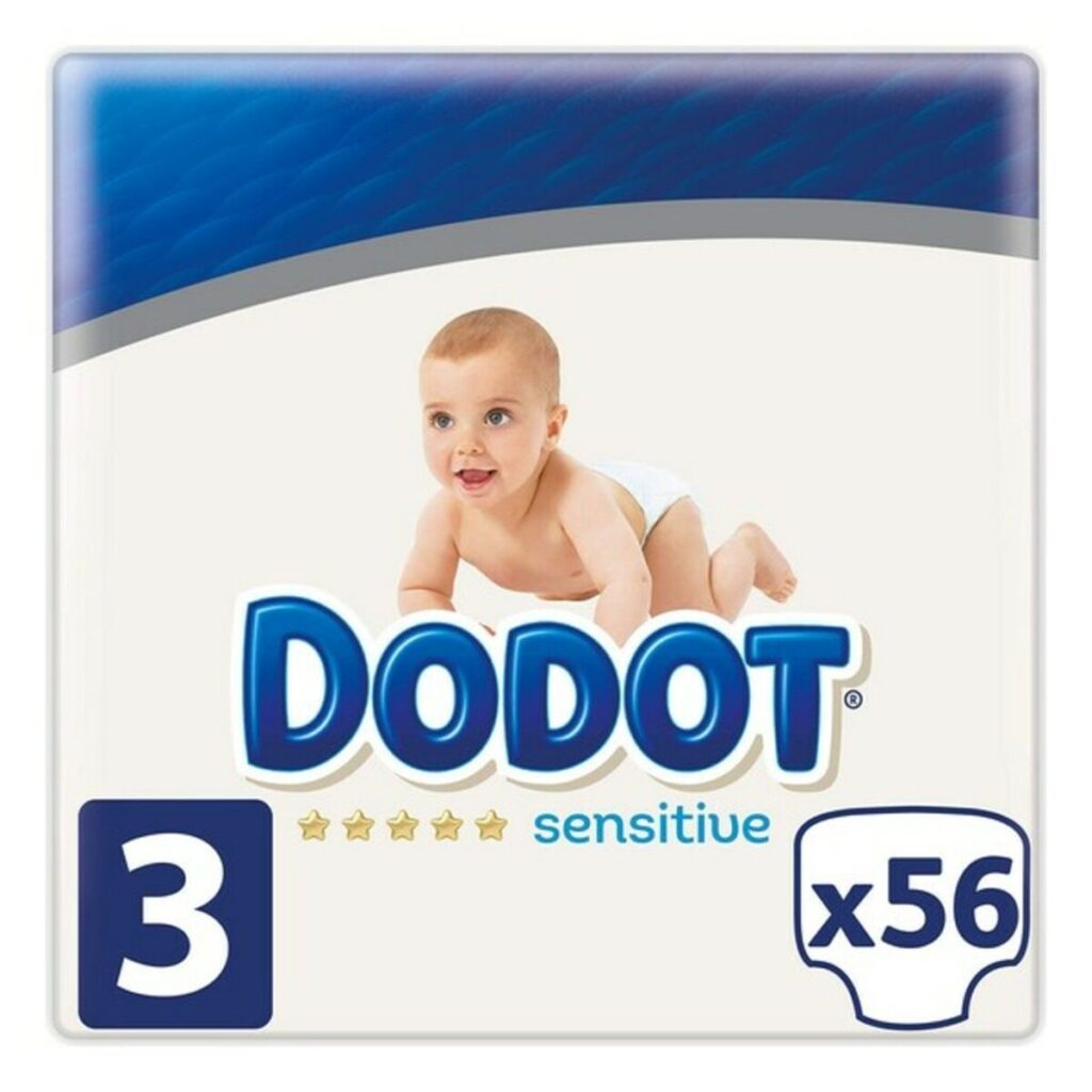 Πανάκια μιας χρήσης Sensitive Dodot Dodot Sensitive (56 uds)