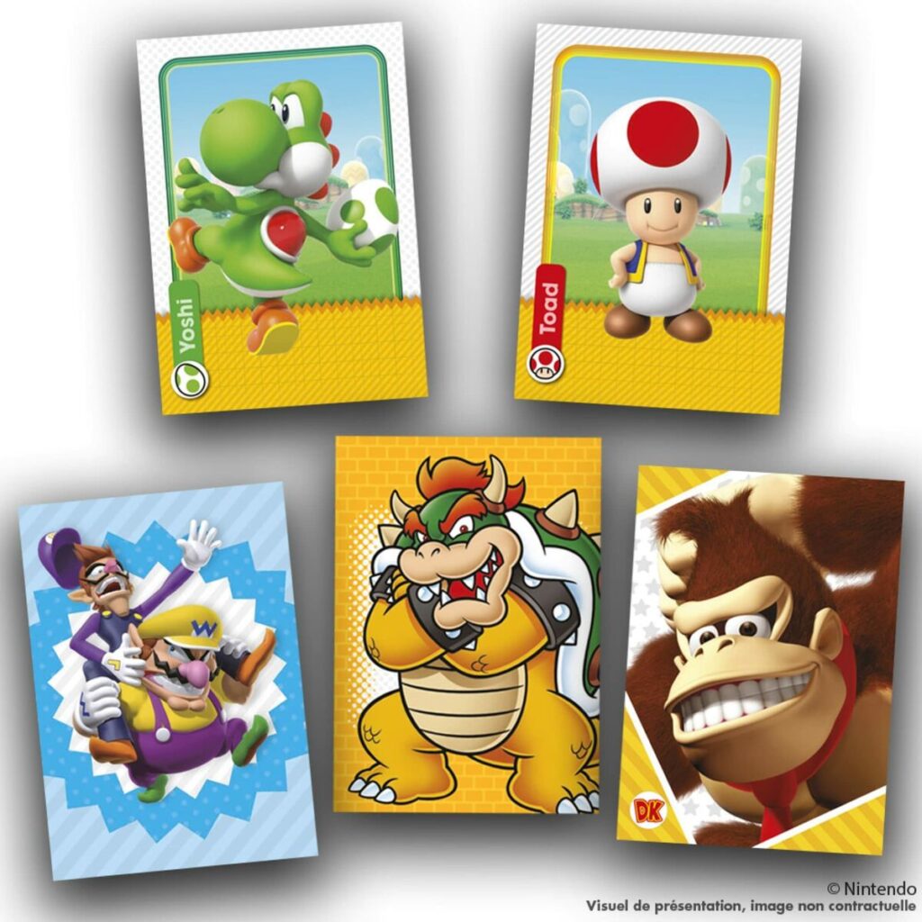 Συσκευασία συλλεκτικών καρτών Panini Super Mario 4 Φάκελοι