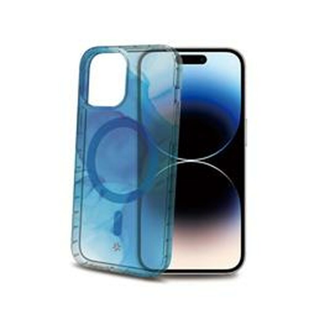 Κάλυμμα Κινητού Celly iPhone 15 Pro Μπλε Διαφανές