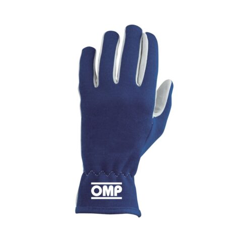 Men's Driving Gloves OMP Rally Ναυτικό Μπλε Μπλε M