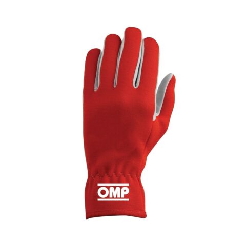 Men's Driving Gloves OMP Rally Κόκκινο XL