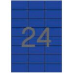Ετικέτες για Εκτυπωτή Apli Μπλε 70 x 37 mm