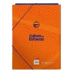 Φάκελος Valencia Basket M068 Μπλε Πορτοκαλί A4