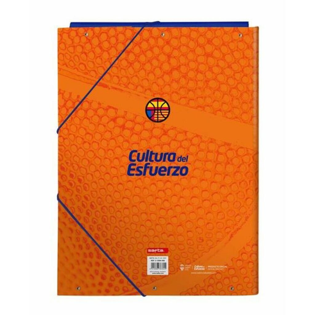 Φάκελος Valencia Basket M068 Μπλε Πορτοκαλί A4