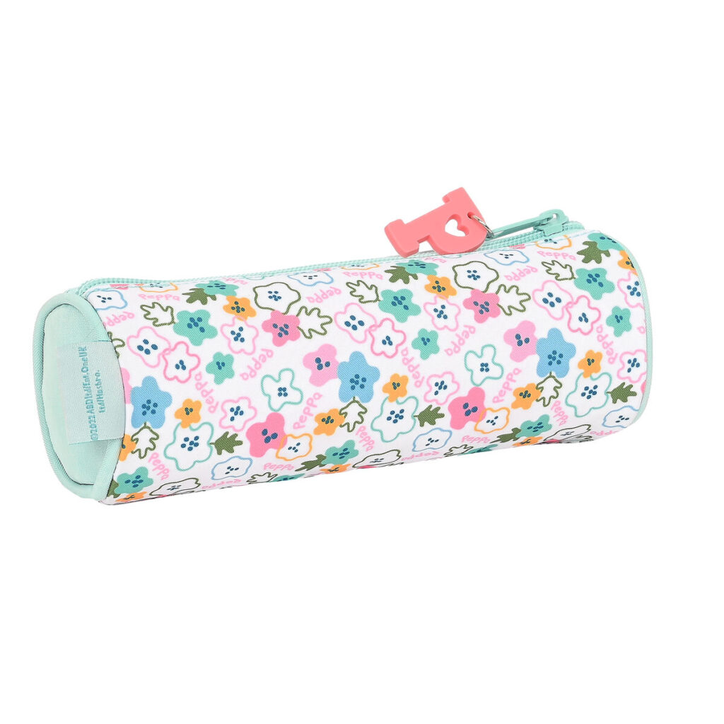 Κυλινδρική Κασετίνα Peppa Pig Cosy corner Ανοιχτό Μπλε (20 x 7 x 7 cm)