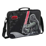 Σχολική Τσάντα Star Wars The fighter Μαύρο 38 x 28 x 6 cm