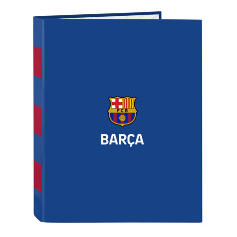 Φάκελος δακτυλίου F.C. Barcelona Μπλε Μπορντό A4 26.5 x 33 x 4 cm