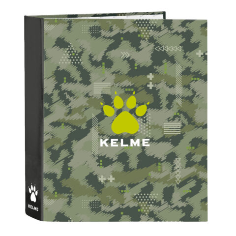 Φάκελος δακτυλίου Kelme Travel Μαύρο Πράσινο A4 27 x 33 x 6 cm