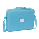Σχολική Τσάντα Benetton Spring Sky μπλε 38 x 28 x 6 cm