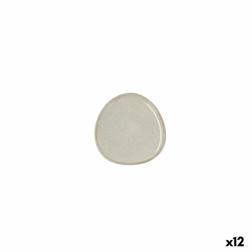 Επίπεδο πιάτο Bidasoa Ikonic Λευκό Κεραμικά 11 x 11 cm (12 Μονάδες) (Pack 12x)