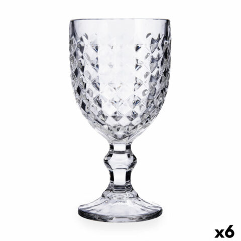 Ποτήρι Κρασί Quid Diamond Urban Διαφανές Γυαλί 340 ml (x6)