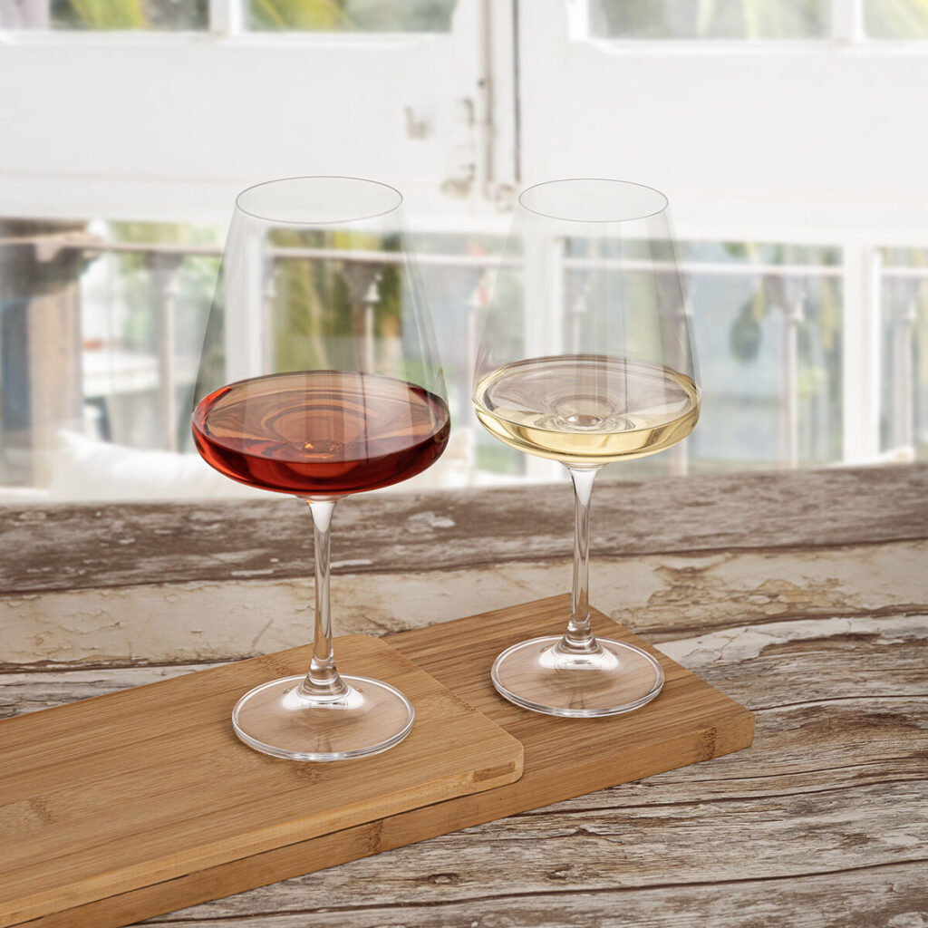 Ποτήρι κρασιού Bohemia Crystal Loira Διαφανές Γυαλί 570 ml (x6)