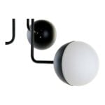 Φωτιστικό Οροφής DKD Home Decor Λευκό Μαύρο Μέταλλο Κρυστάλλινο 220 V 50 W (61 x 58 x 46 cm)