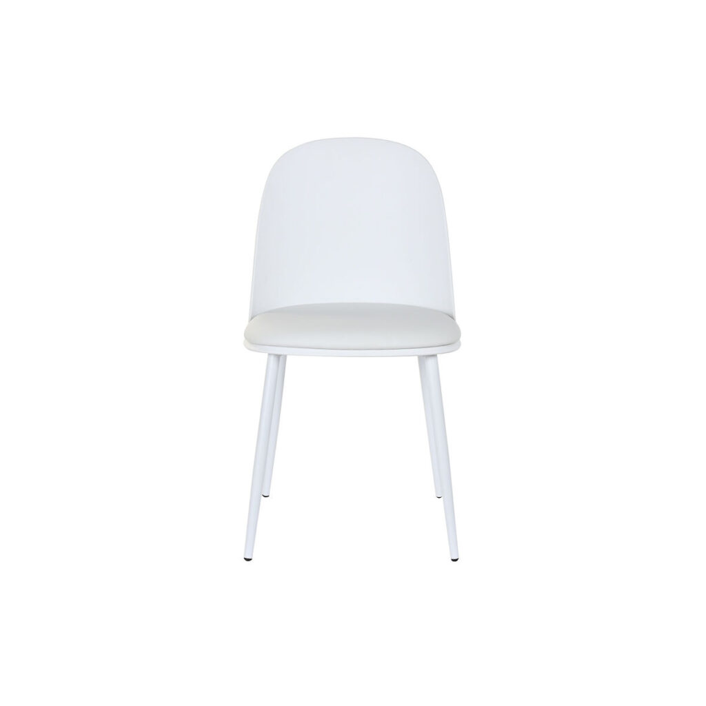Καρέκλα Τραπεζαρίας DKD Home Decor Λευκό 45 x 48 x 83 cm