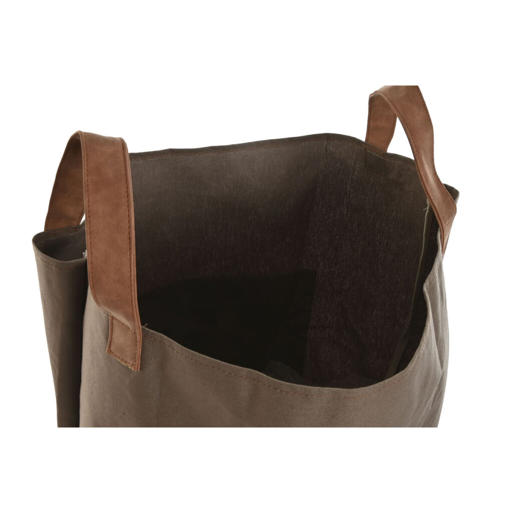Τσάντα Home ESPRIT Καφέ βαμβάκι 40 x 40 x 60 cm