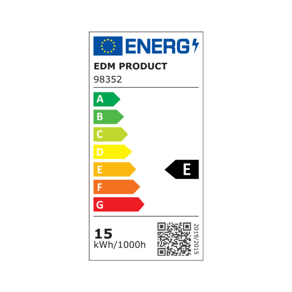 Λάμπα LED EDM E 17 W E27 1800 Lm Ø 6