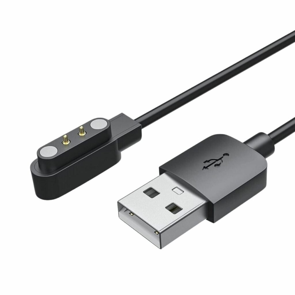 Μαγνητικό καλώδιο φόρτισης USB KSIX Core Μαύρο