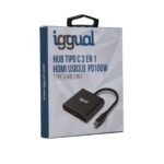 USB Hub iggual IGG318461