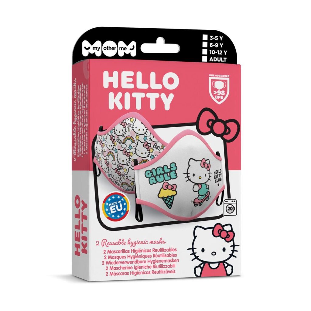 Μάσκα Υγιεινής My Other Me Hello Kitty x2