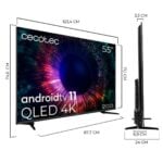 Τηλεόραση Cecotec 02568 55" 4K Ultra HD QLED Android TV