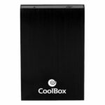 Θήκη για σκληρό δίσκο CoolBox COO-SCA-2512 Μαύρο