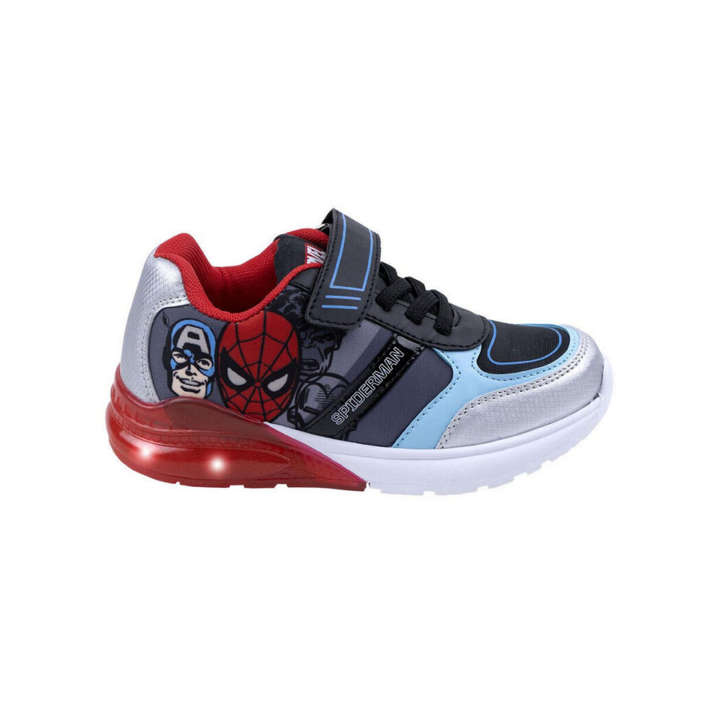Αθλητικα παπουτσια με LED The Avengers Μπλε Κόκκινο