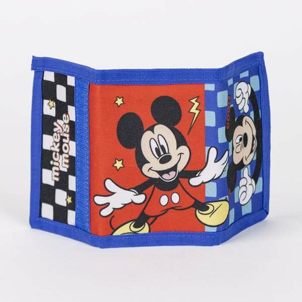 Sunglasses and Wallet Set Mickey Mouse 2 Τεμάχια Μπλε