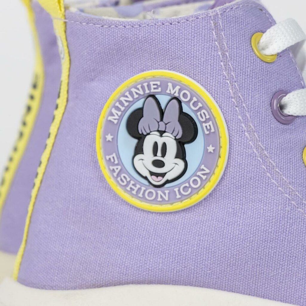 Παιδικές Κασυαλ Μπότες Minnie Mouse Λιλά
