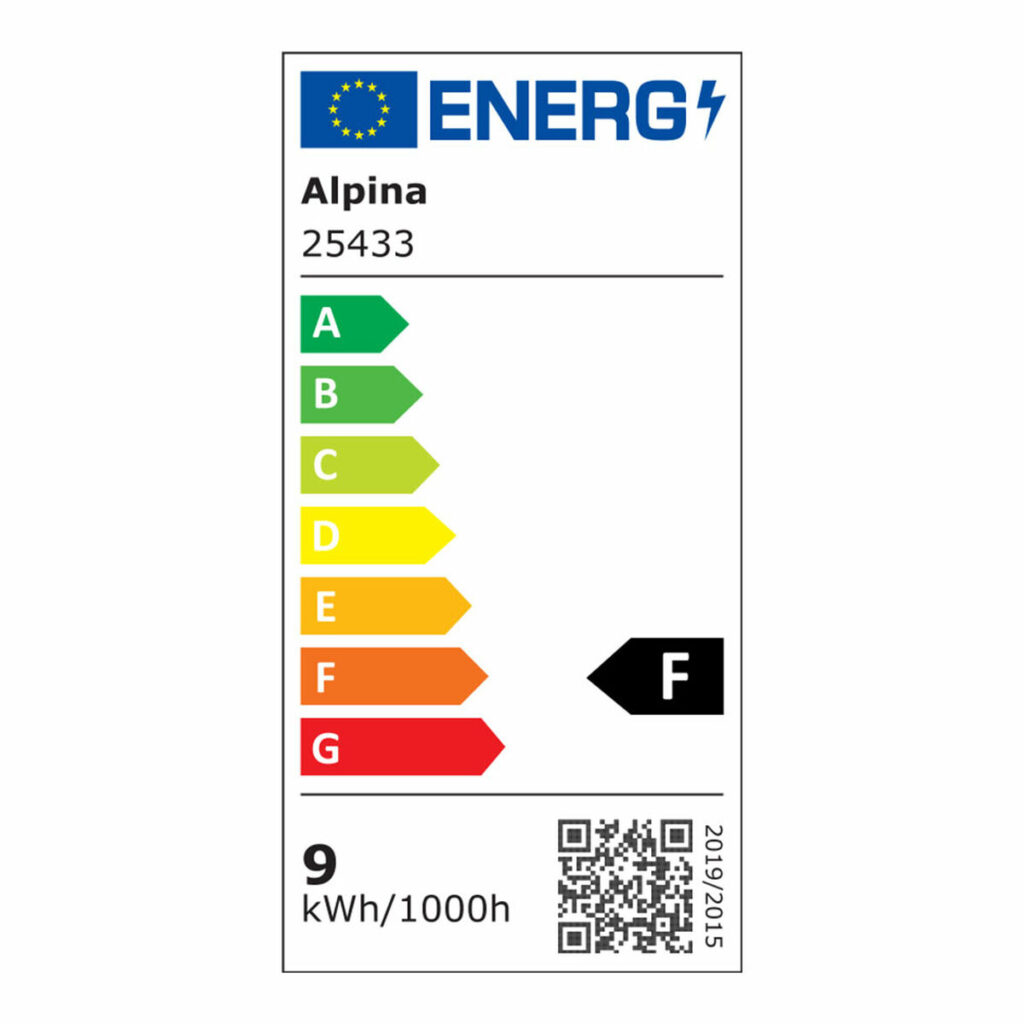 Έξυπνη Λάμπα Alpina RGB Wi-Fi 60 W 9 W E27 2700-6500 K 806 lm