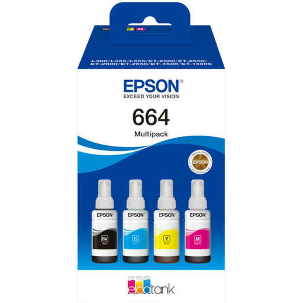 Αυθεντικό Φυσίγγιο μελάνης Epson EcoTank 664 Πολύχρωμο