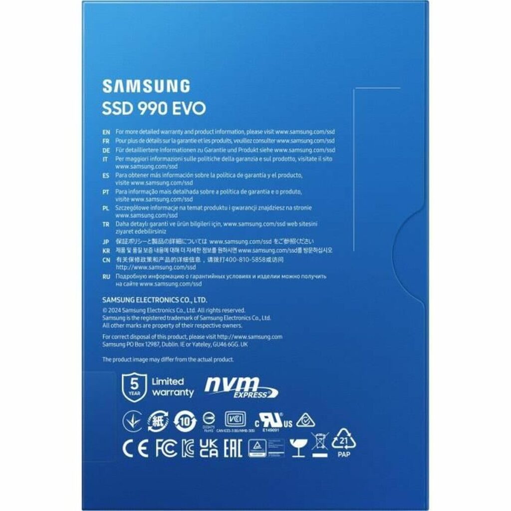 Σκληρός δίσκος Samsung 2 TB SSD