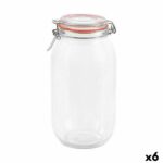 Βάζο La Mediterránea Αεροστεγές Γυαλί 2 L (x6)