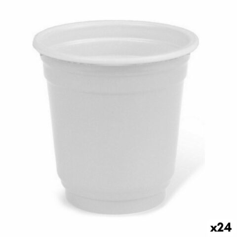 Σετ Ποτηριών για Σφηνάκι Algon Επαναχρησιμοποιήσιμος Λευκό Πλαστική ύλη 36 Τεμάχια 50 ml (24 Μονάδες)