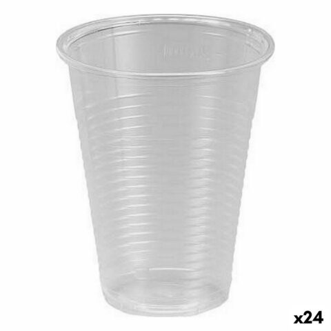 Σετ επαναχρησιμοποιήσιμων ποτήριων Algon Διαφανές 25 Τεμάχια 200 ml (24 Μονάδες)