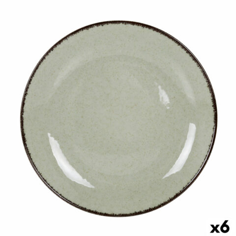 Επίπεδο πιάτο Santa Clara Salvora Πράσινο Ø 27 cm (x6)