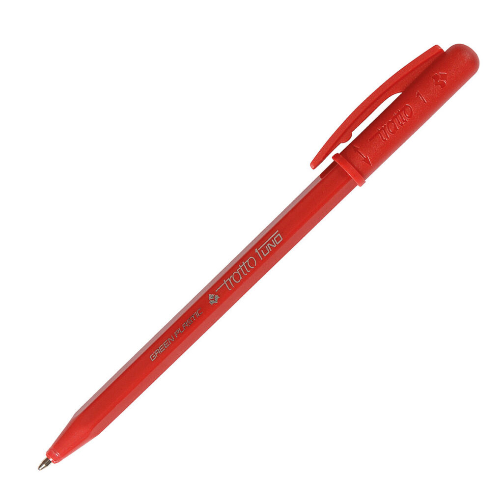 Στυλό υγρού μελανιού Tratto UNO Κόκκινο 0