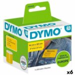 Ετικέτες για Εκτυπωτή Dymo Label Writer Κίτρινο 220 Τεμάχια 54 x 7 mm (x6)