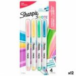 Σετ Μαρκαδόροι Sharpie S-Note Πολύχρωμο 4 Τεμάχια 1-3 mm (12 Μονάδες)