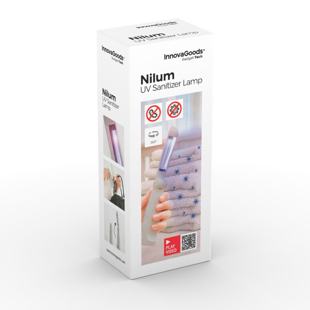 Αναδιπλούμενη λάμπα απολύμανσης UV Nilum InnovaGoods