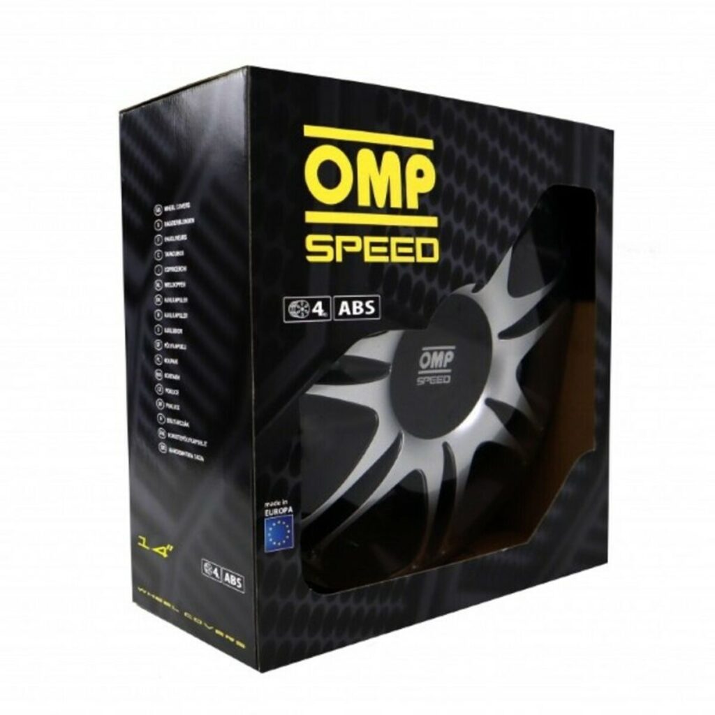 Τάσια OMP Ghost Speed Μαύρο Ασημί 14" (4 uds)