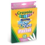 Σετ Μαρκαδόροι Pastel Crayola Πλένεται (12 uds)