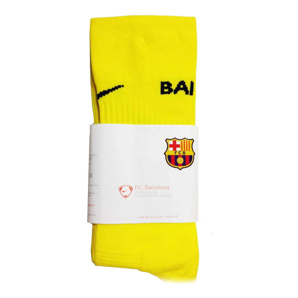 Αθλητικές Κάλτσες Nike FCB Home Away Κίτρινο