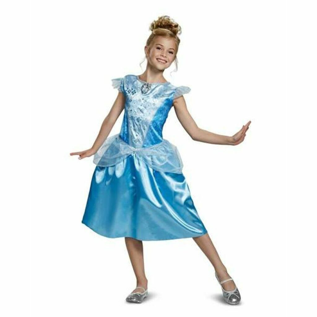 Αποκριάτικη Στολή για Παιδιά Disney Princess Μπλε Σταχτοπούτα