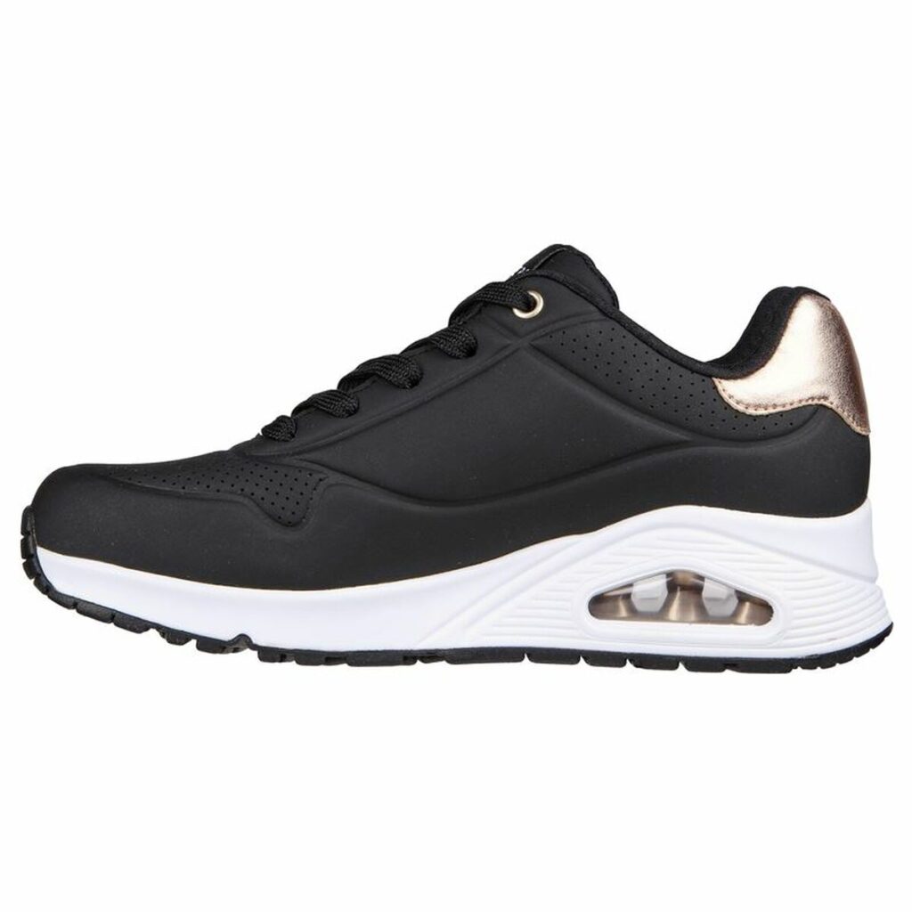 Γυναικεία Αθλητικά Παπούτσια Skechers Uno - Golden Air  Μαύρο