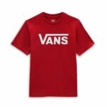 Παιδική Μπλούζα με Κοντό Μανίκι Vans Classic Κόκκινο