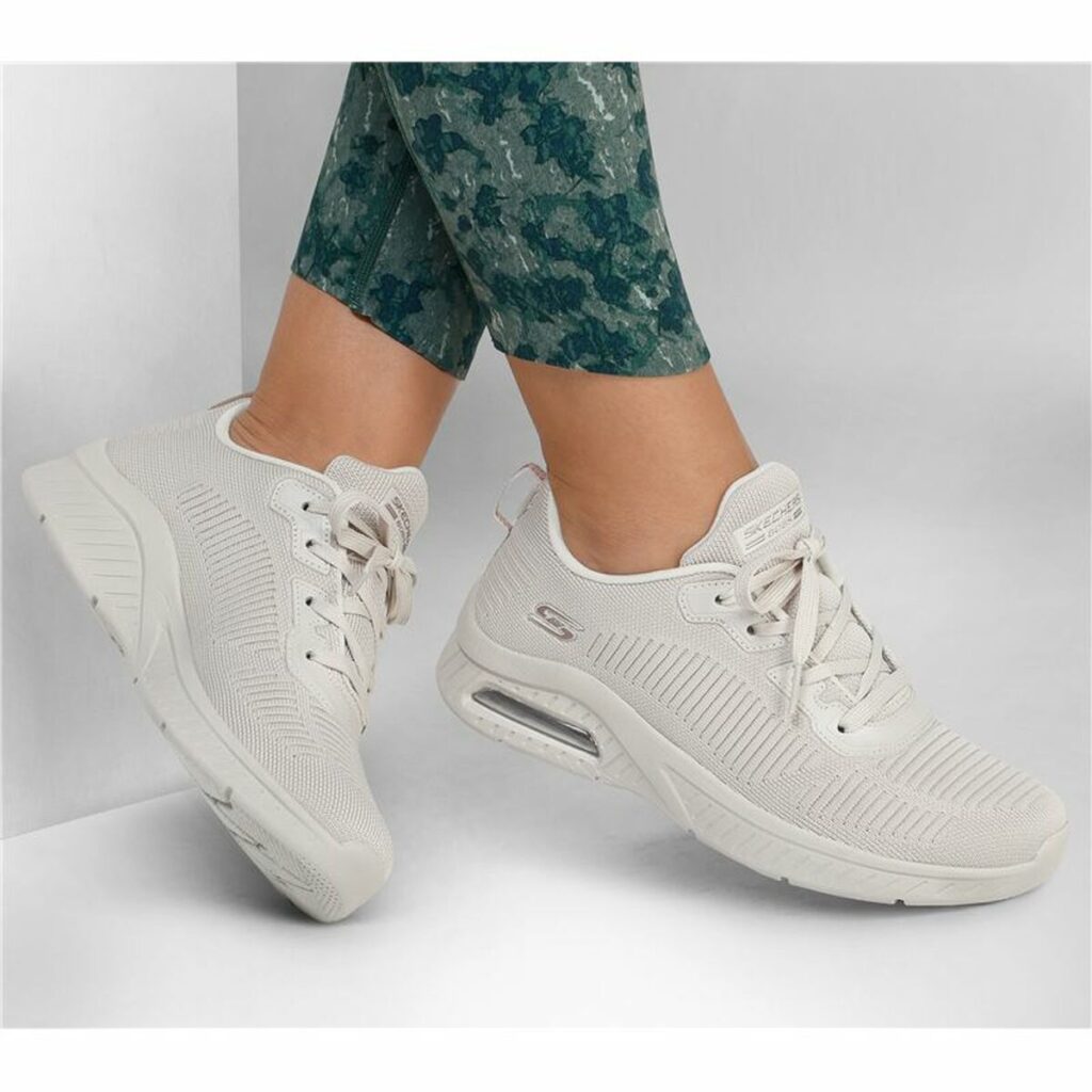 Γυναικεία Παπούτσια για Περπάτημα Skechers BOBS Squad Air - Close Encounter Λευκό
