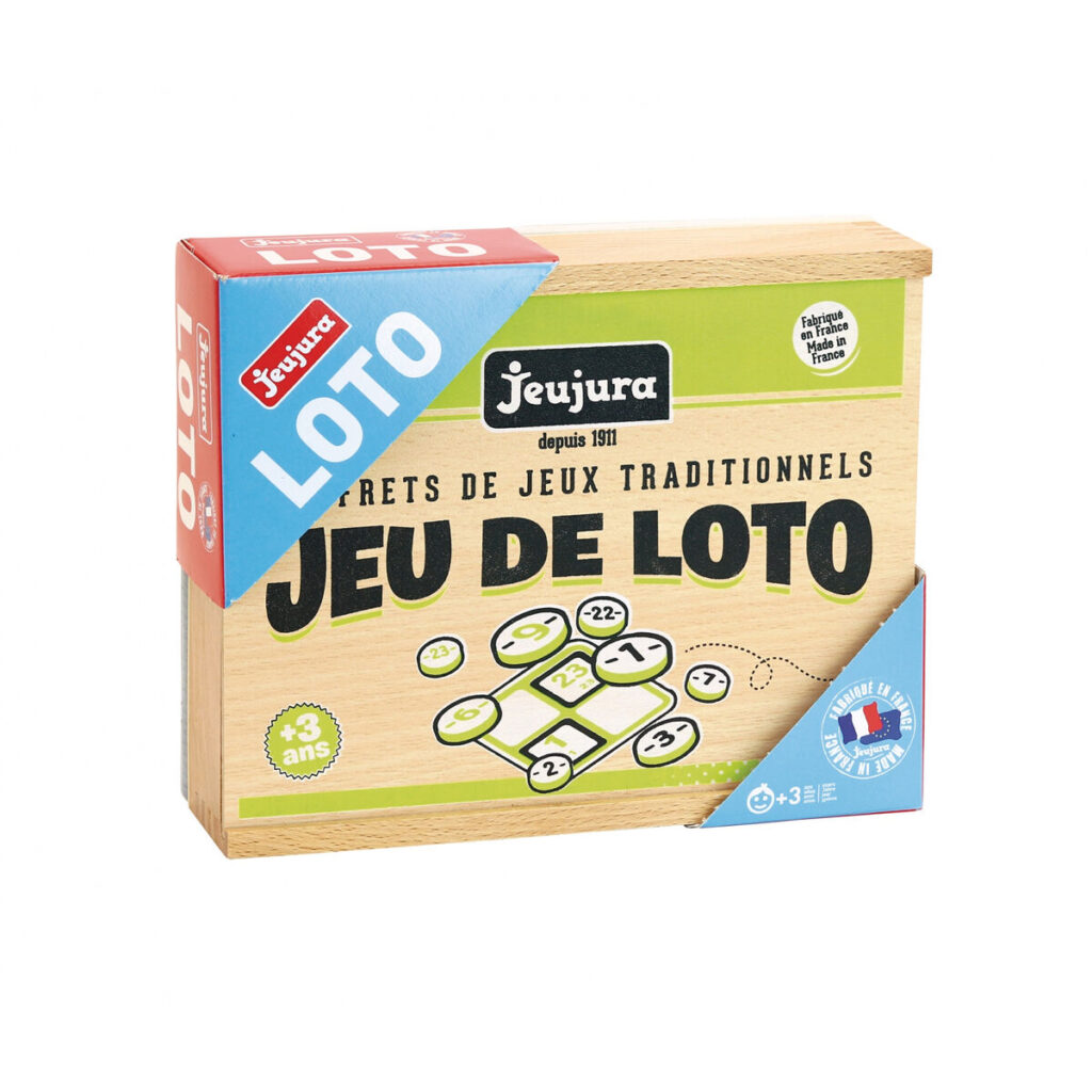 Bingo Loto Game Πολύχρωμο Ξύλο