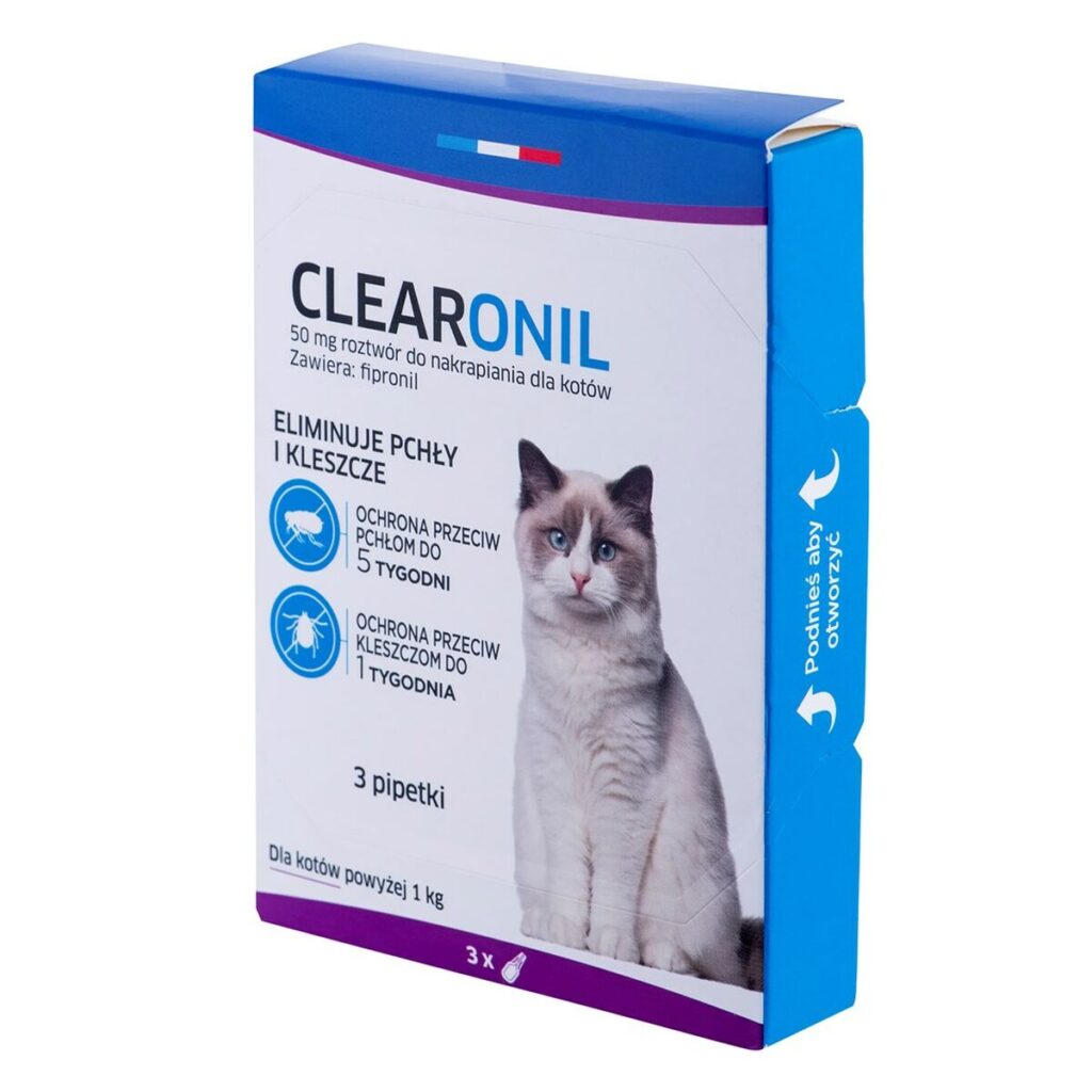 Σταγόνες Francodex Clearonil Φλοιούς και τσιμπούρια 3 x 50 mg