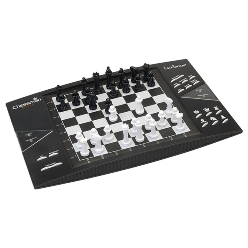 Επιτραπέζιο Παιχνίδι Chessman Elite Lexibook CG1300 Μαύρο/Λευκό (Portugués